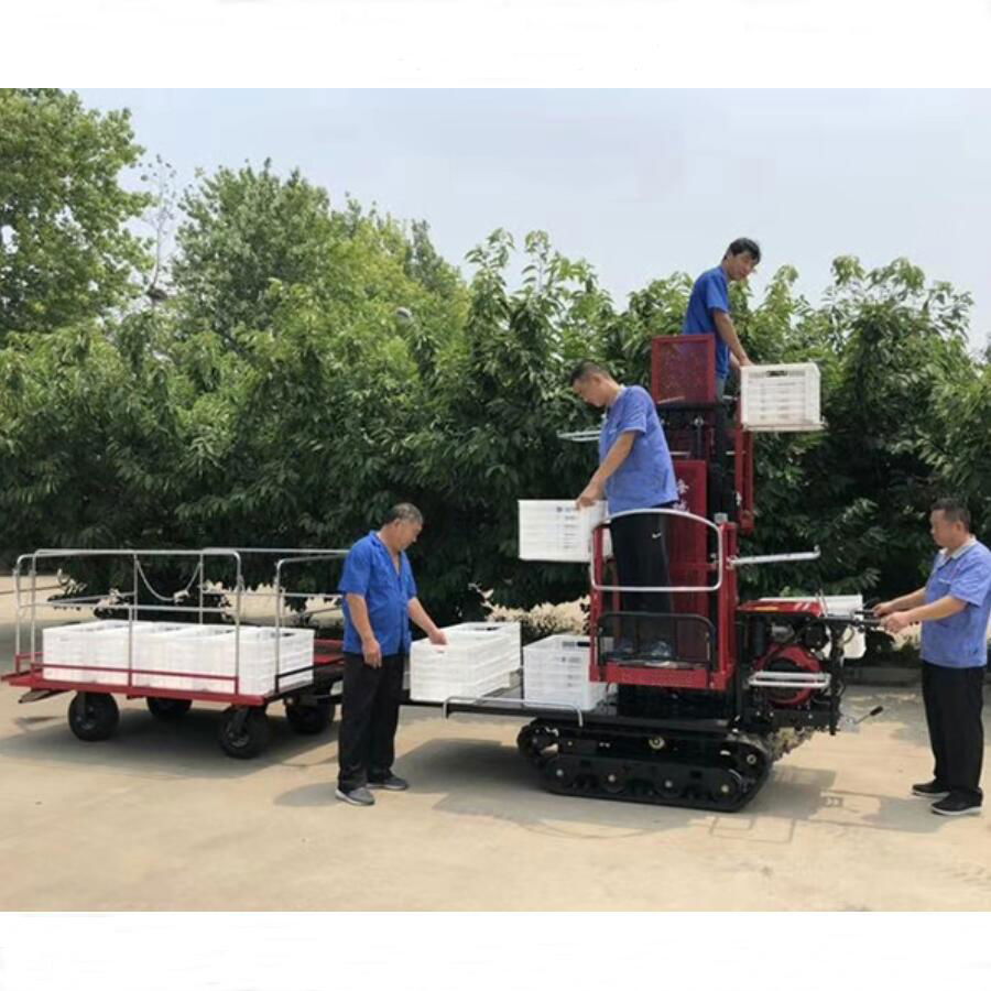 Garden self-walking truck  Orchard Bagging Picking Lifting Platform 2