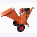 Wheel type TWIG crusher  engine deadwood crusher Fruit Branch crusher    3