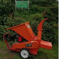 Wheel type TWIG crusher  engine deadwood crusher Fruit Branch crusher    7