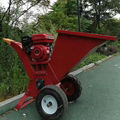 Wheel type TWIG crusher  engine deadwood crusher Fruit Branch crusher    8