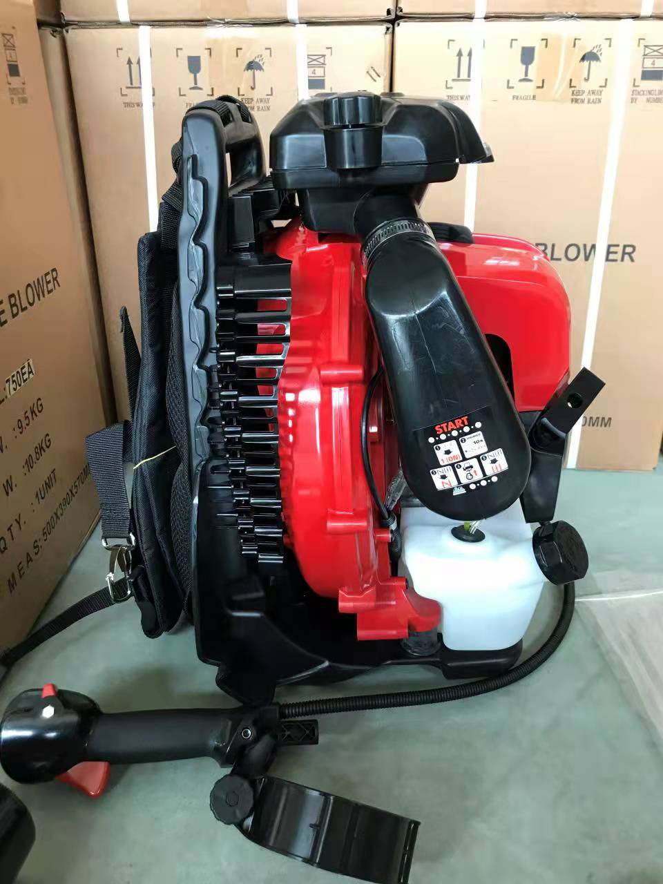 Garden sweeper two-stroke backpack engine blower High Power Snow blower    5
