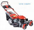 Hand push self-propelled landscaping trimmer household lawn machine