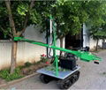 Crawler self-propelled fruit picking vibration shaking machine