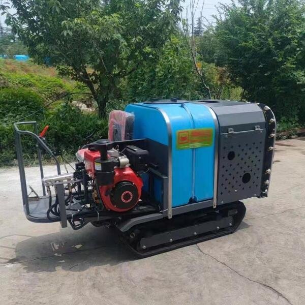 Crawler type air-assisted sprayer, self-propelled orchard spraying machine 3