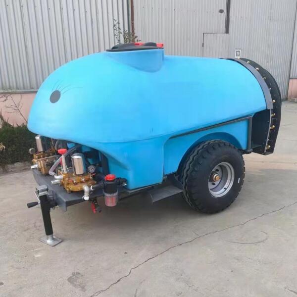 Tractor traction 1600L orchard spraying machine, orchard air-assisted sprayer 3