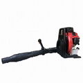 Large wind Two-stroke backpack engine blower garden leaf blower Workshop Sweeper 3