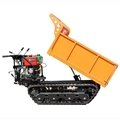 Garden1t transport vehicle，Orchard Harvester，Self-discharge crawler truck dumper