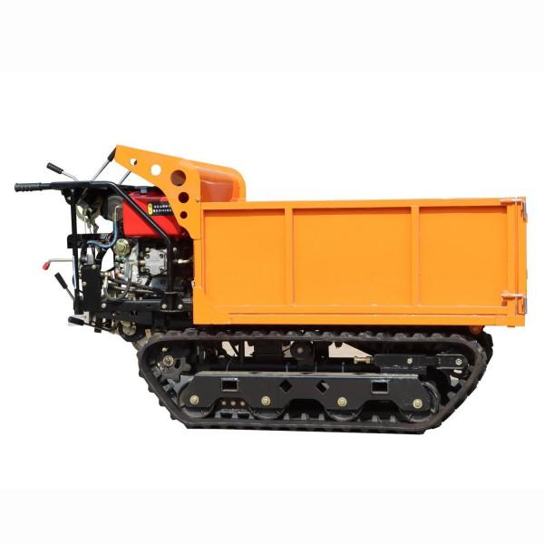 Garden1t transport vehicle，Orchard Harvester，Self-discharge crawler truck dumper 3