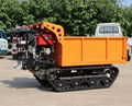 Garden1t transport vehicle，Orchard Harvester，Self-discharge crawler truck dumper