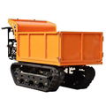 Garden1t transport vehicle，Orchard Harvester，Self-discharge crawler truck dumper