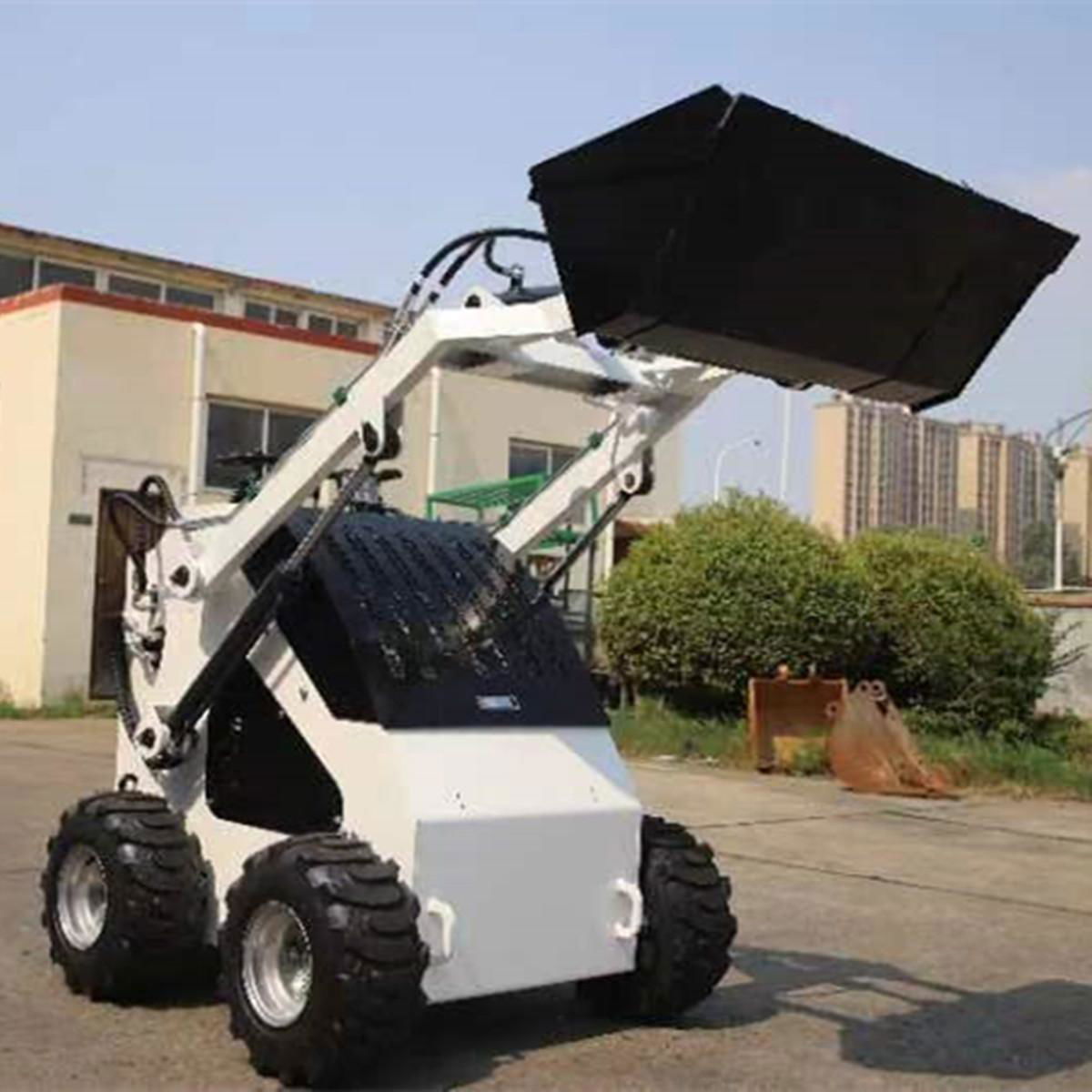 Crawler Type Sliding Loader Multifunctional Replaceable Shovel Sliding Loader 4