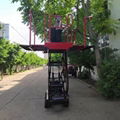 Crawler dumper with lift container Hydraulic Scissor lifter Picking platform 14