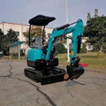 Crawler hydraulic excavator small digger mini excavating machine 6