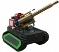 Crawler type remote control smoke machine