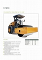 Articulated front steel wheel rear tire roller 2