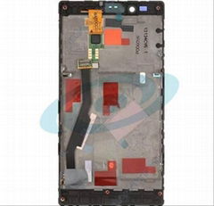 for Original Nokia Lumia720 LCD Touch Digitizer Assembly Replacement with Frame