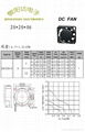 微型投影機散熱風扇直流5V     2