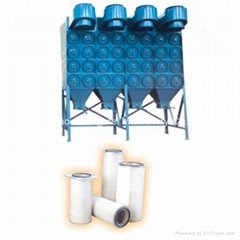 Cartridge filter type dust collector