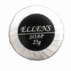 25g Round Hotel Soap with Customized Logo