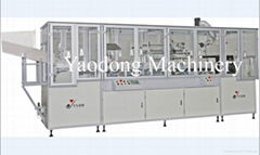 single color automatic screen printing machine & UV Curing system