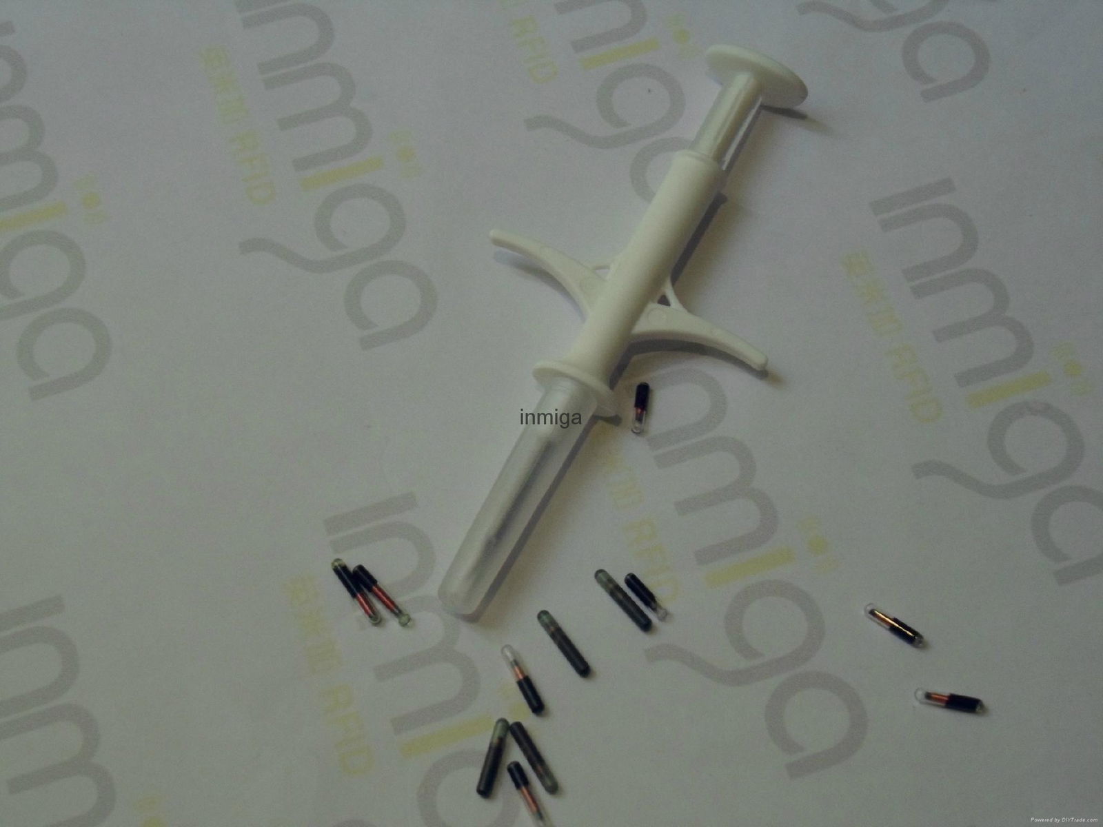 LF 1rfid animal glass capsule tag with syringe 2