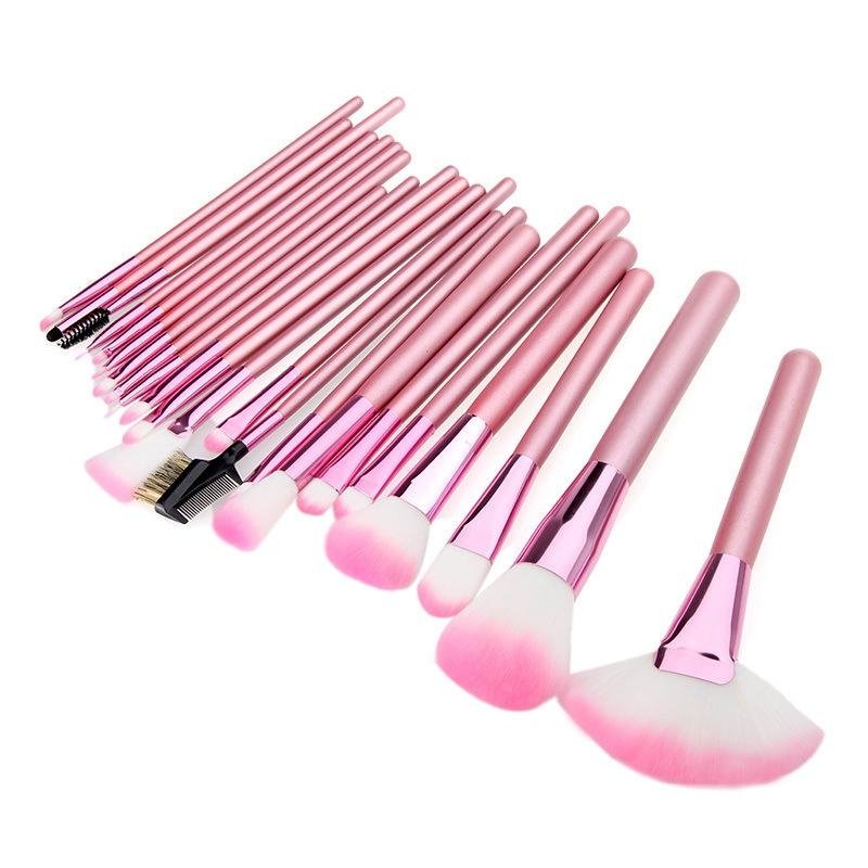 22 pcs professional synthetic hair cosmetic make up brush 3
