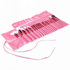 22 pcs professional synthetic hair cosmetic make up brush