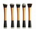 5 pcs golden color top quality make up