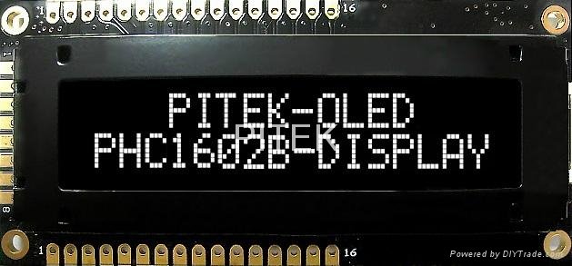 PHC1602BW/Y Compatible OLED Module 2