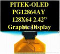 PG12864AW/Y/G/B 2.42" 128x64 Graphic OLED Display Module 2