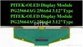 PG25664AW/Y/G/B 3.12" 256x64 Graphic OLED Display Module