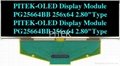 PG25664BY/B 2.80" 256x64 Graphic OLED Display Module 2