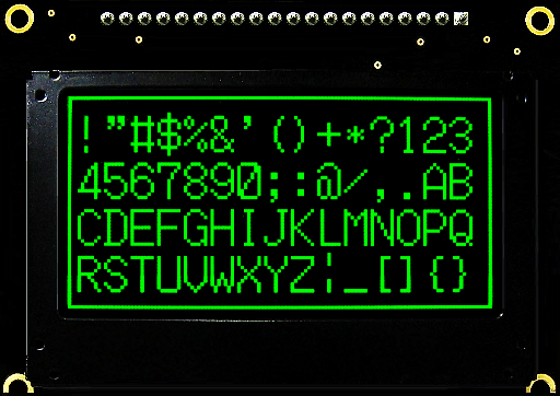 PG12864GW /Y/G/B 128x64 Graphic OLED Display Module 4
