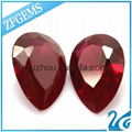 Wuzhou high quality 8*12mm pear cut