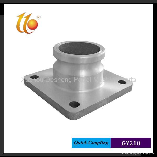 Quick release coupling with flange 2