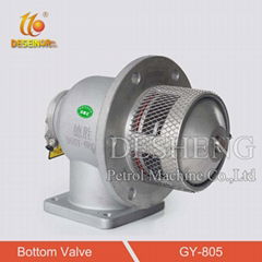 Aluminum Pneumatic Bottom Valve