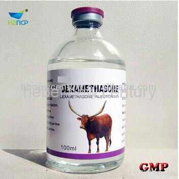 china high quality 100ml 0.2% antibiotic Dexamethasone injection for animal    