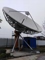 9.0m high gain earth station satellite antenna