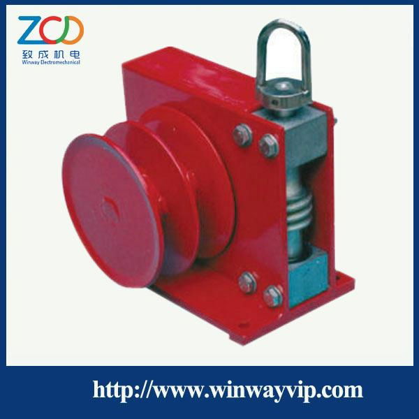 Hot sell hand winches ceiling winches wall winches for chicken farms 2
