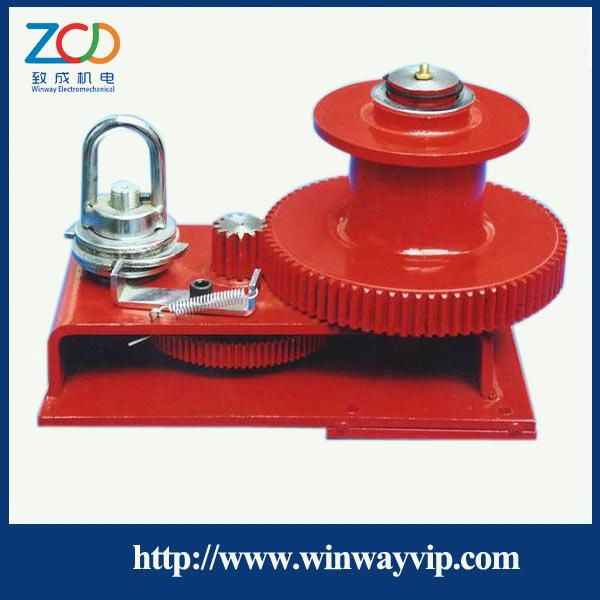 Hot sell hand winches ceiling winches wall winches for chicken farms 3