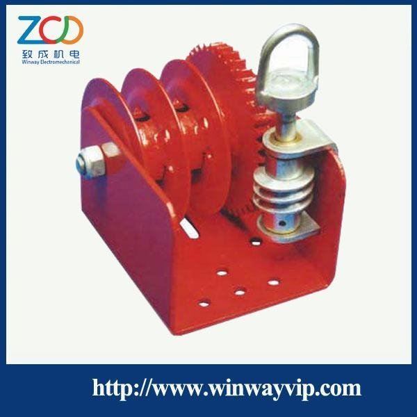 Hot sell hand winches ceiling winches wall winches for chicken farms 5