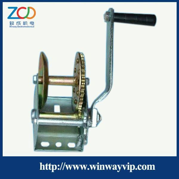 hand winch manual winch with brake 3