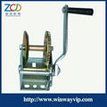 hand winch manual winch with brake 3