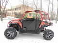 2 seats CVT 250cc 4 wheel all terrain