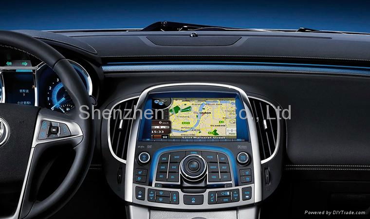 Touch screen LCD dual in car audio radio/gps/dvd player for Buick Lacrosse   2