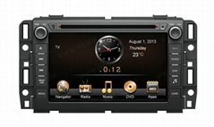 In-dash Car stereo radio/dvd/gps/mp3/3g multimedia system for GMC Yukon