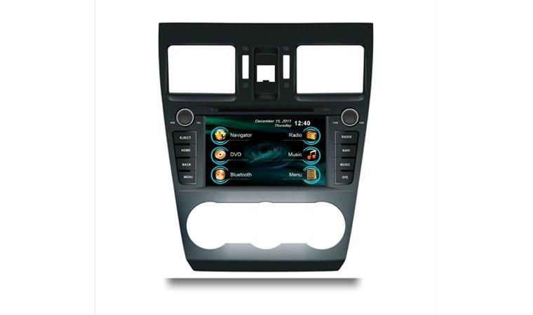 Touch screen LCD in car audio stereo/dvd/gps/radio player for Subaru Forestor 
