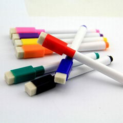 Mini Magnet Color Whiteboard Marker with Eraser