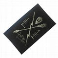 Custom Leather Patches for garments or men jackets in Dongguan