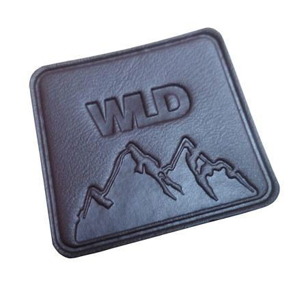 Custom Leather Patches for garments or men jackets in Dongguan 3